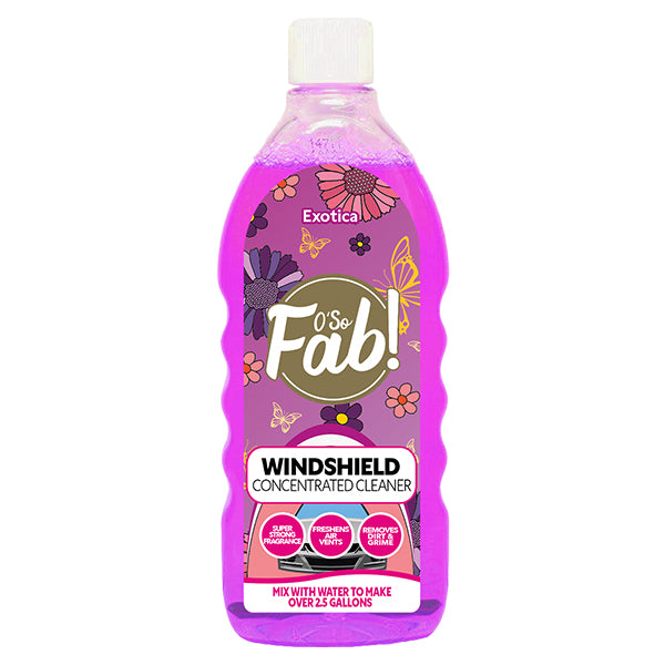 O'So Fab Windshield Cleaner Exotica 33.8 FL OZ