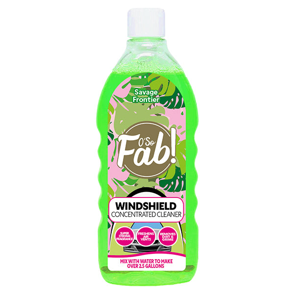 O'So Fab Windshield Cleaner Savage Frontier 33.8 FL OZ